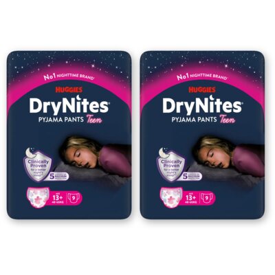 pdp-image-Huggies DryNites luierbroekjes meisje 13+ jr 2pk