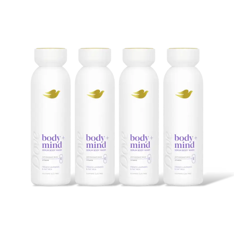 Body+mind lavender & oat milk 4pck