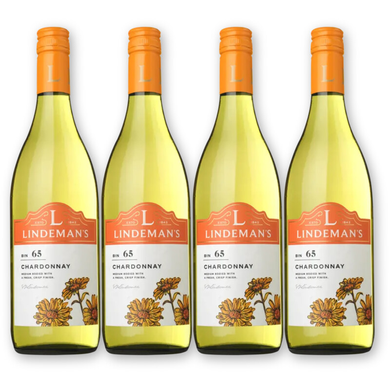 Lindeman's Lindeman's Bin 65 Chardonnay 4 flessen