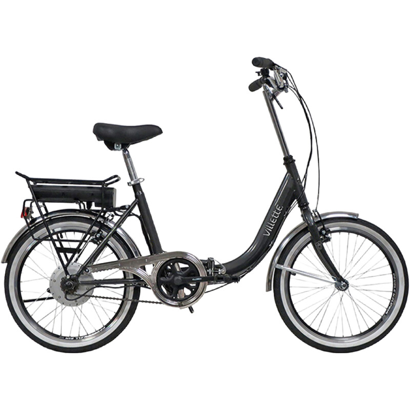 Een afbeelding van Vilette Le Balade elektrische vouwfiets - grijs