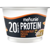 Melkunie Protein kwark passionfruit papaya