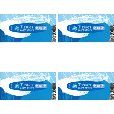 pdp-image-AH Tissues zacht & sterk 4-pack