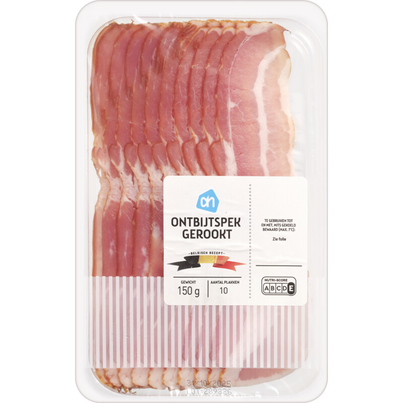 Een afbeelding van AH Ontbijtspek gerookt bel