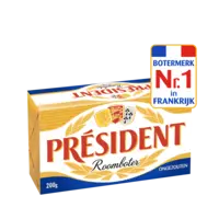 Président Roomboter ongezouten