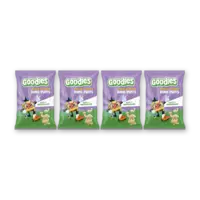 Goodies Snack dino puffs cheese/onion 3+ jr 4pk