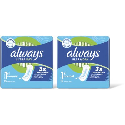 pdp-image-Always Ultra day normal maandverband 2-pack
