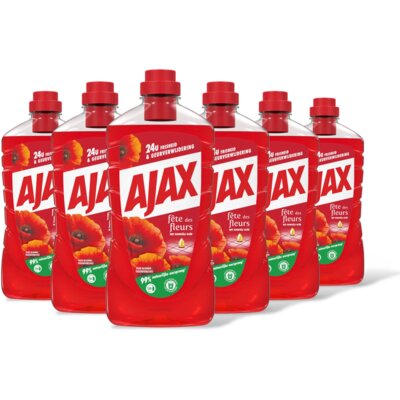 pdp-image-Ajax Rode bloemen allesreiniger 6-pack