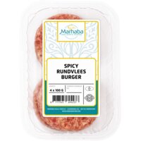 Een afbeelding van Marhaba Spicy rundvlees burger