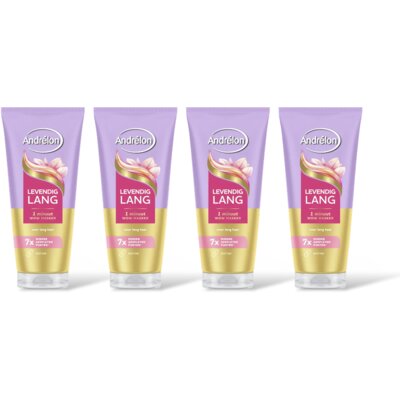 pdp-image-Andrélon Levendig lang 1 minuut wow masker 4-pack