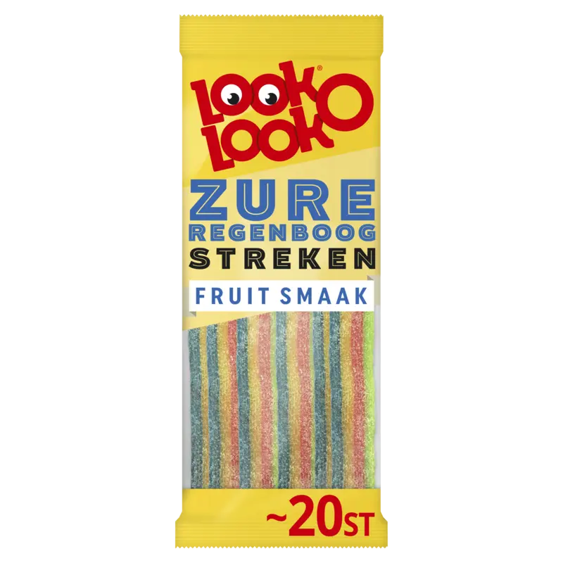 Look-O-Look Zure regenboog streken fruitsmaak