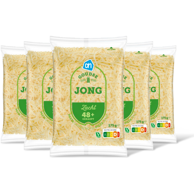 AH Goudse jong 48+ geraspt 5-pack