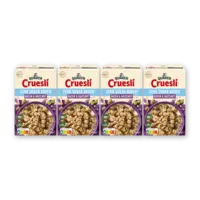 Quaker Cruesli raisin hazelnut zsa 4-pack