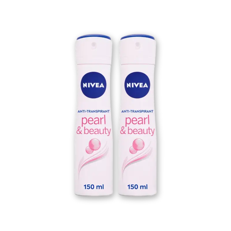 NIVEA Pearl/beauty anti transpirant spray 2pk