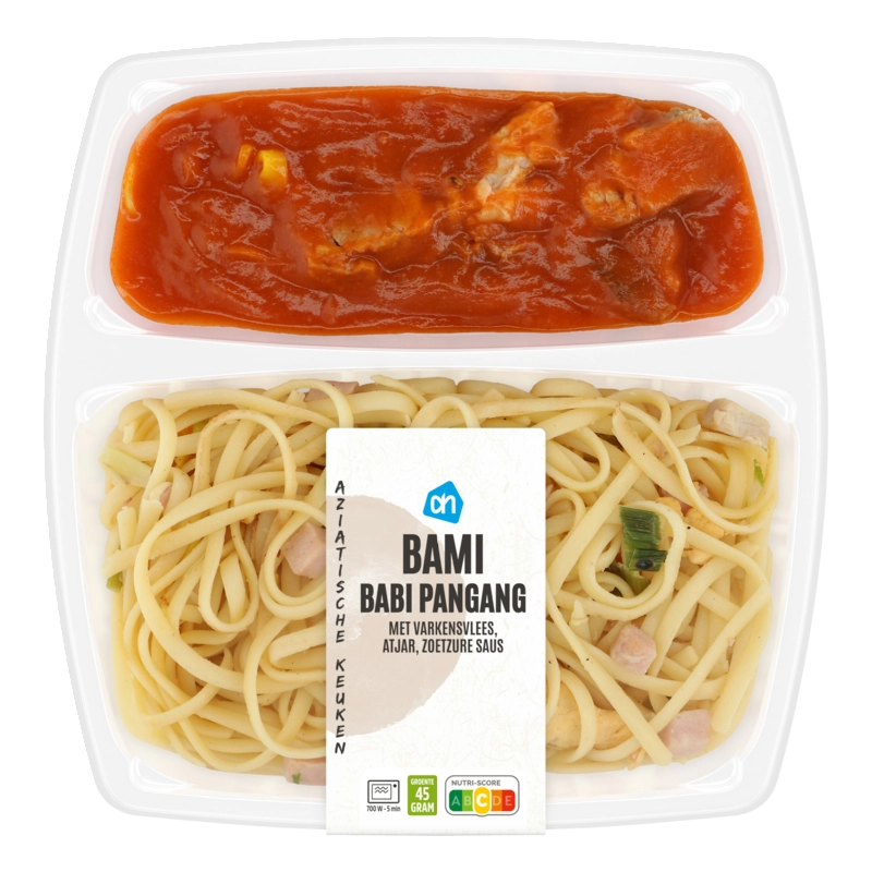 Babi pangang & bami