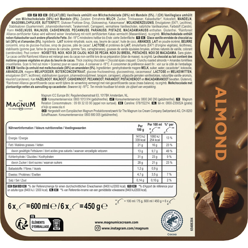 Een afbeelding van Magnum Almond