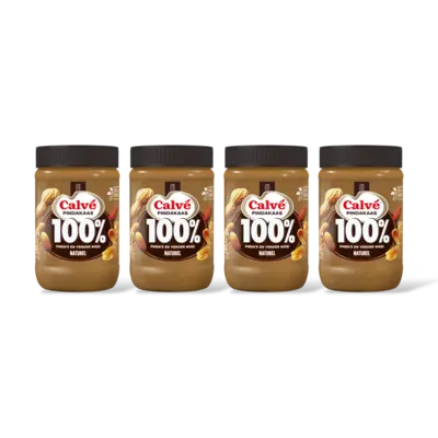 pdp-image-Calvé Pindakaas 100% pinda's fijn 4-pack