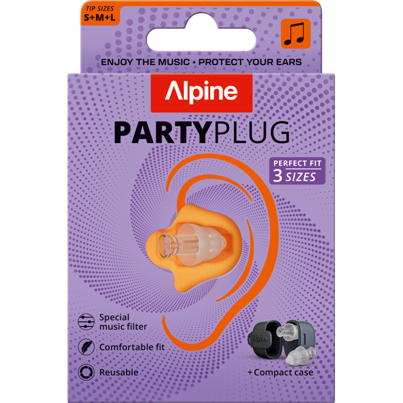 Een afbeelding van Alpine Partyplug transparant