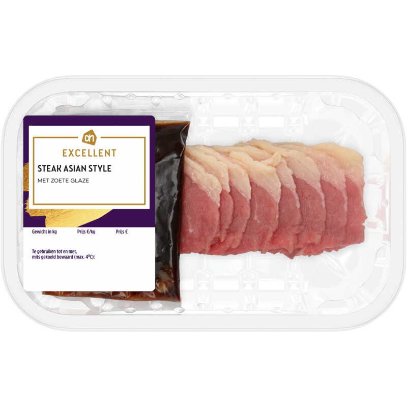 Een afbeelding van AH Excellent Steak Asian style
