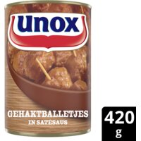 Unox Snackballetjes in satesaus