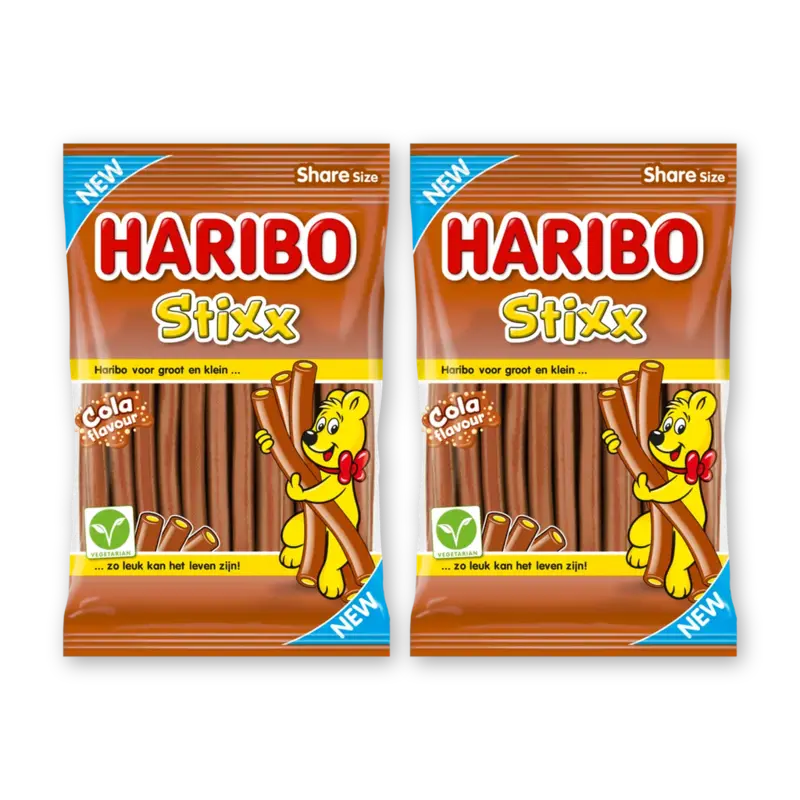 Haribo Stixx cola 2-pack