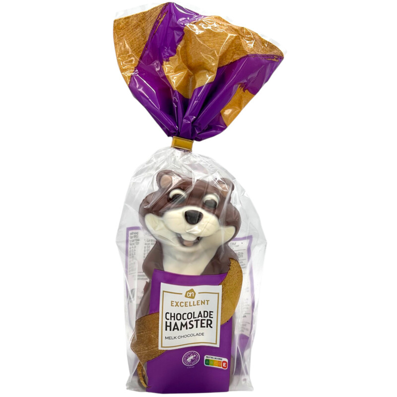 Een afbeelding van AH Excellent Chocolade hamster melk chocolade