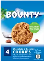 Bounty Chocolate & coconut cookies gluten free