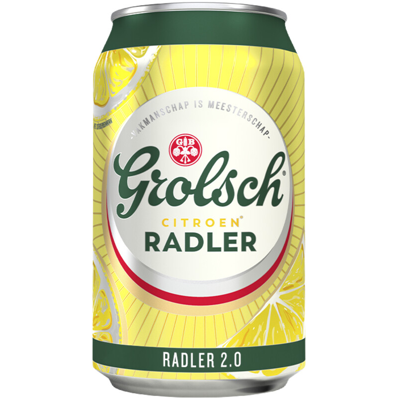 Een afbeelding van Grolsch Radler citroen