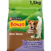 Bonzo Mini menu adult rund en lam