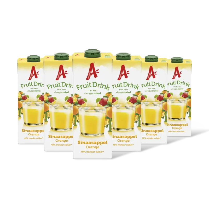 Fruitdrink sinaasappel 6-pack
