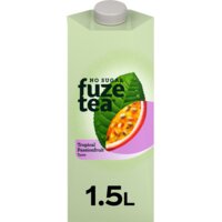 Een afbeelding van Fuze Tea Green tea tropical passionfruit no sugar