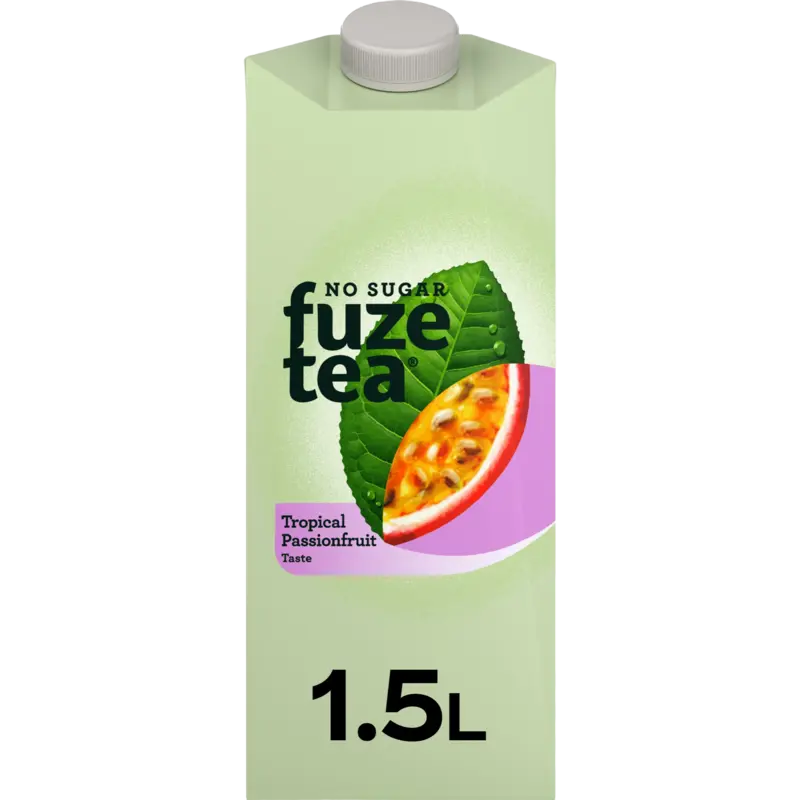 Fuze Tea Green tea tropical passionfruit no sugar