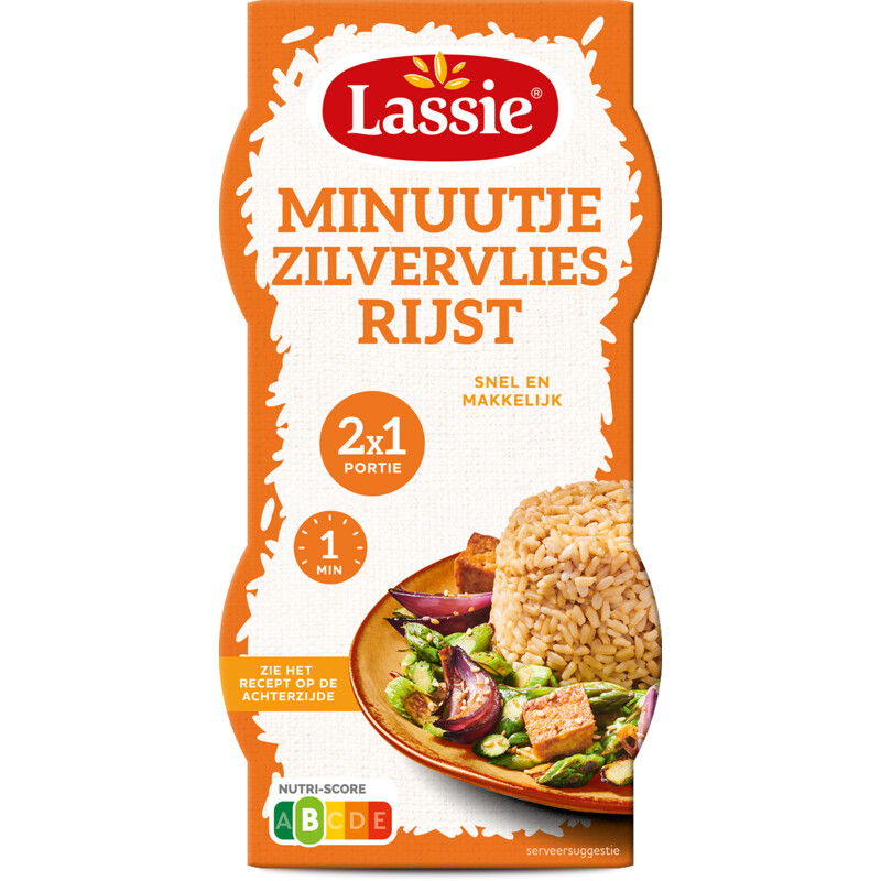 Lassie Zilvervlies rijst minuutje