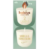 Bolsius Navulling clean light vanille tonkaboon