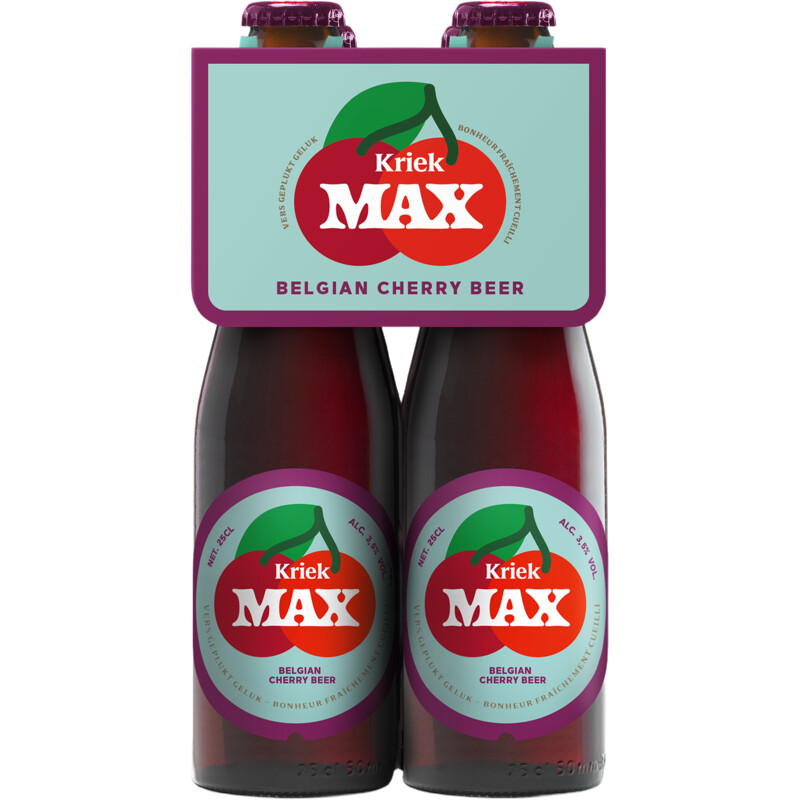 Een afbeelding van Jacobins Kriek max 4-pack