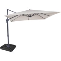 Een afbeelding van Vonroc Parasol pisogne beige combi 300x300cm