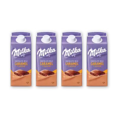pdp-image-Milka Chocolademelk karamel smaak 4-pack