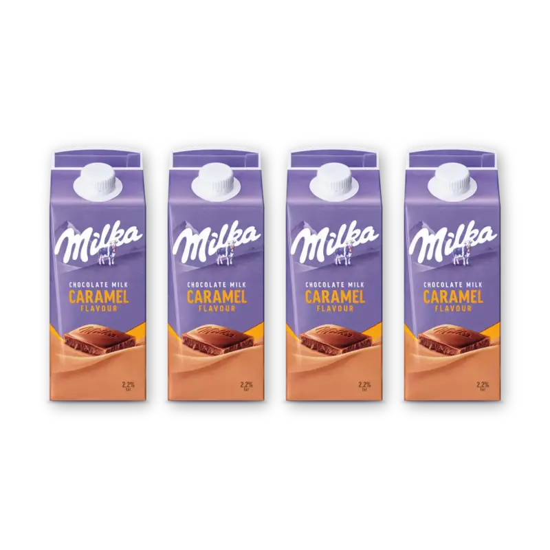 Chocolademelk karamel smaak 4-pack