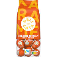 Een afbeelding van Delicata Paaseitjes karamel zeezout melk gevuld