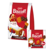 Lotus Biscoff Speculoos choco mini sintkoekjes bel
