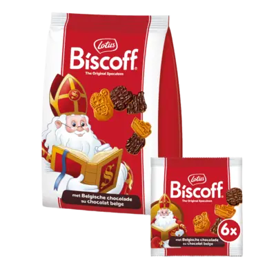 pdp-image-Lotus Biscoff Speculoos choco mini sintkoekjes bel