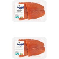 Een afbeelding van AH Zalmfilet a  la minute 2-pack