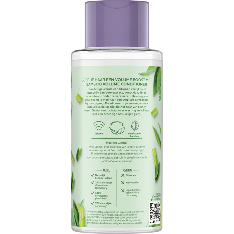 Een afbeelding van Andrélon Pro nature bamboo volume conditioner