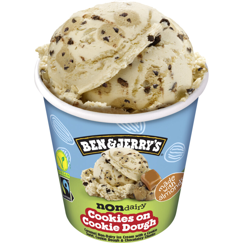 Een afbeelding van Ben & Jerry's Cookies on cookie dough non-dairy
