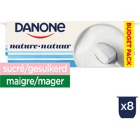 Een afbeelding van Danone Magere yoghurt natuur gesuikerd bel