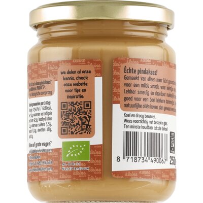 pdp-image-De Kleine Keuken Biologische pindakaas 100% pinda's kids