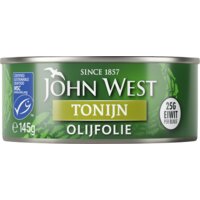 Een afbeelding van John West Tonijnstukken in olijfolie