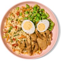 Een afbeelding van AH Verse maaltijd kip pindasaus