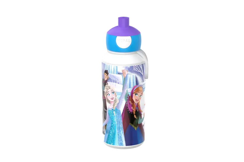 drinkfles pop-up campus frozen friends