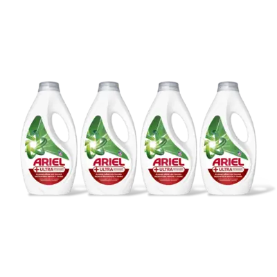 pdp-image-Ariel Vloeibaar+ ultra wasmiddel 4-pack