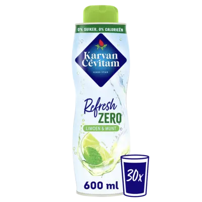pdp-image-Karvan Cévitam Refresh Zero limoen & munt siroop